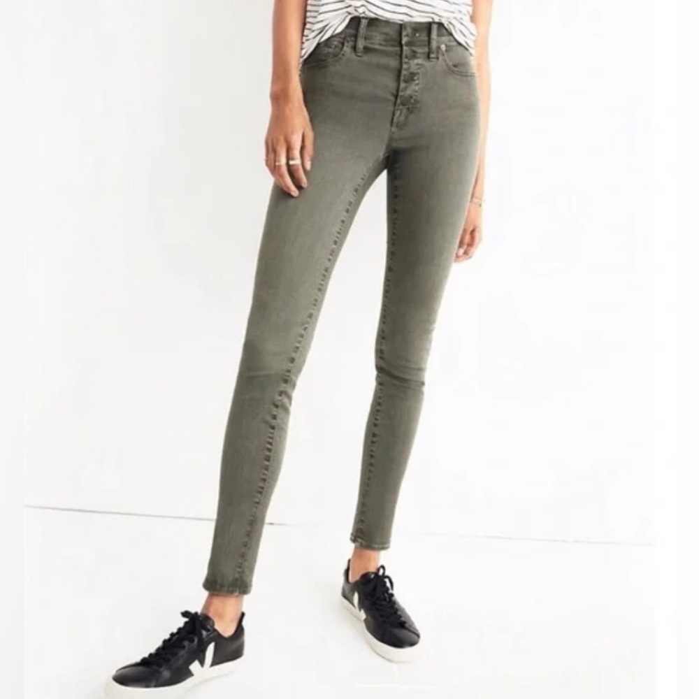 Madewell 9” Rise Skinny Ankle Jean